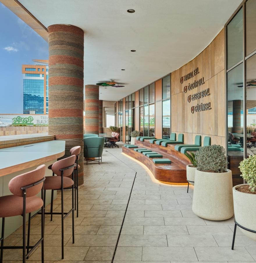 伊斯坦布尔联合办公丨土耳其伊斯坦布尔丨KONTRA Architecture-33