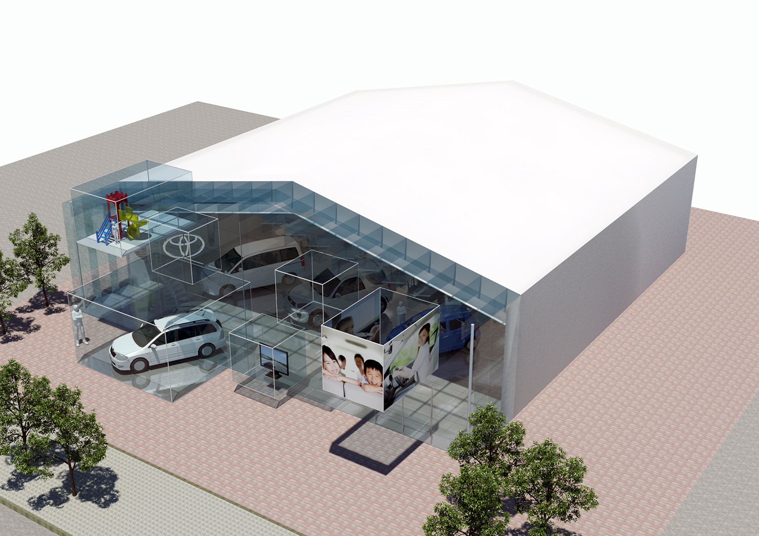 丰田汽车经销商大楼-10