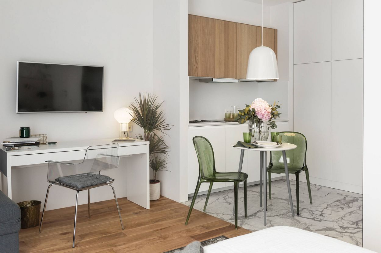 27平米带壁龛一居室公寓设计丨设计师弗拉基米尔·别列津-15