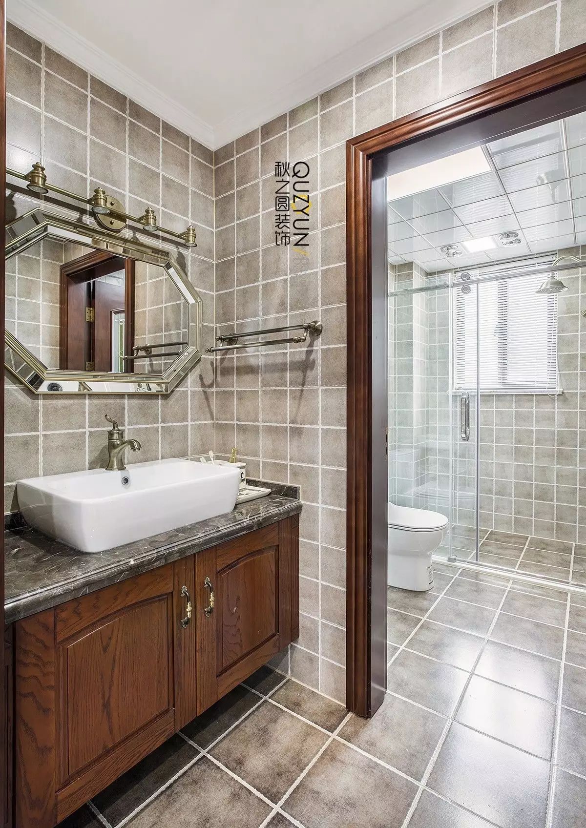 老上海风情融入现代家居——天逸城 130㎡三口之家设计-41