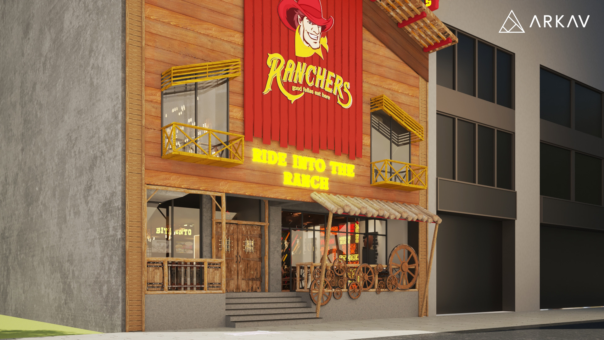 Wild West Theme Fast Food Restaurant - Sialkot Branch-1