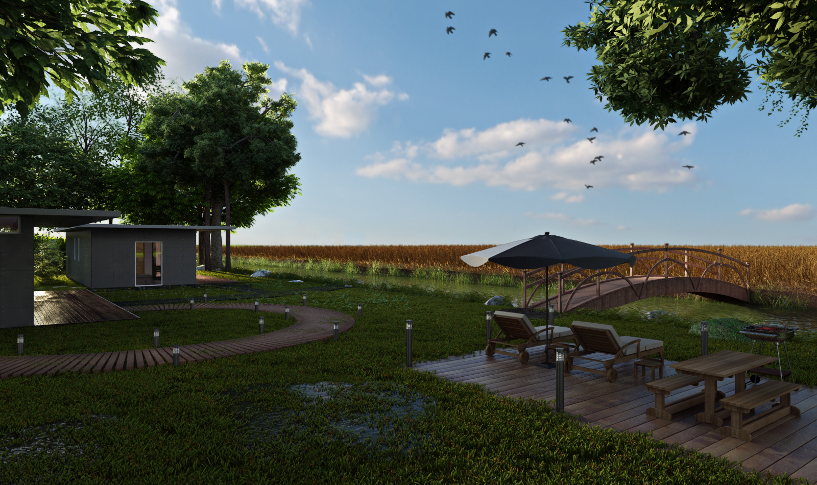 Container style holiday home-2