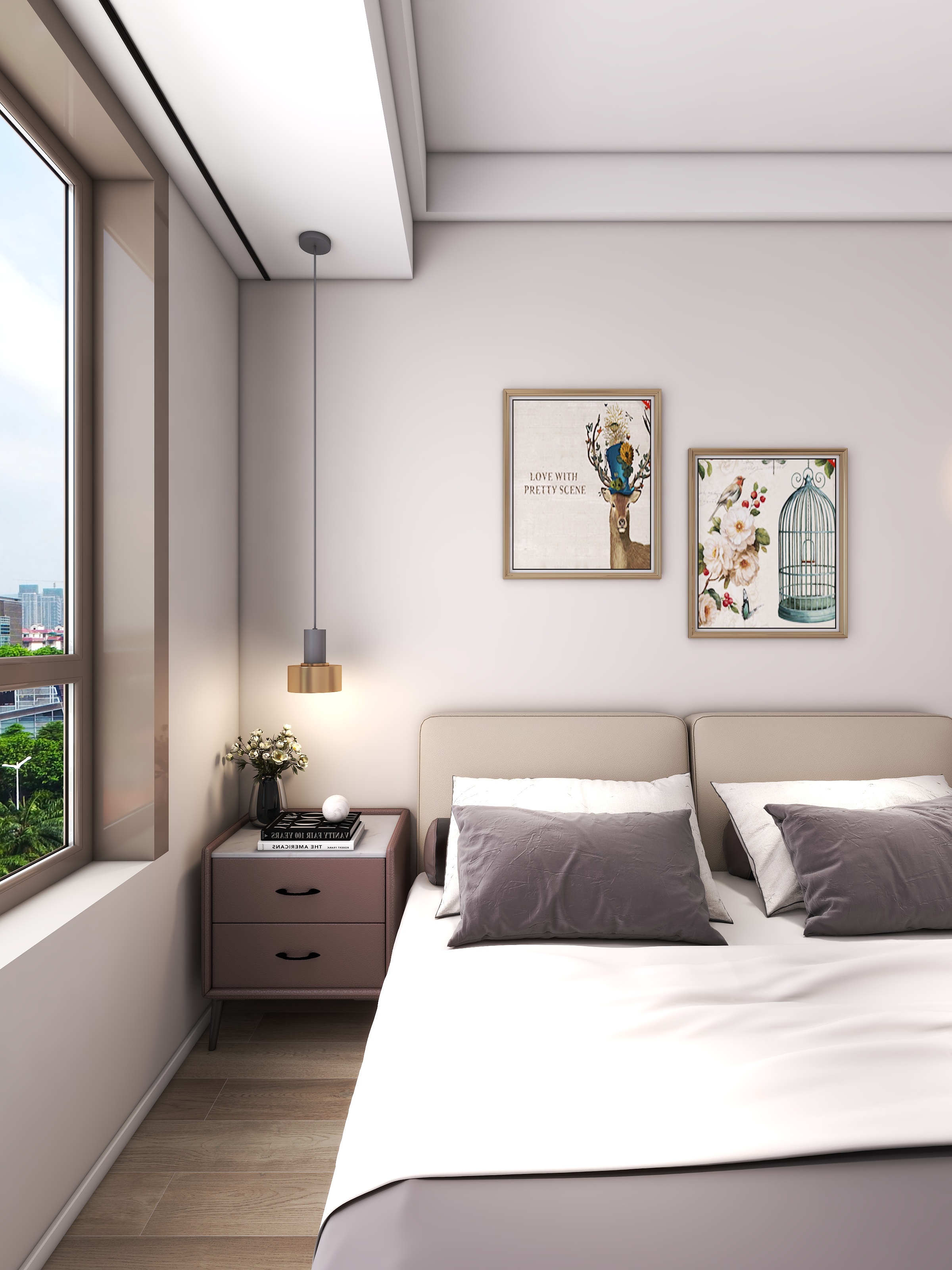 四川成都朗基香颂天府二期（113平方现代简约四居室）-36