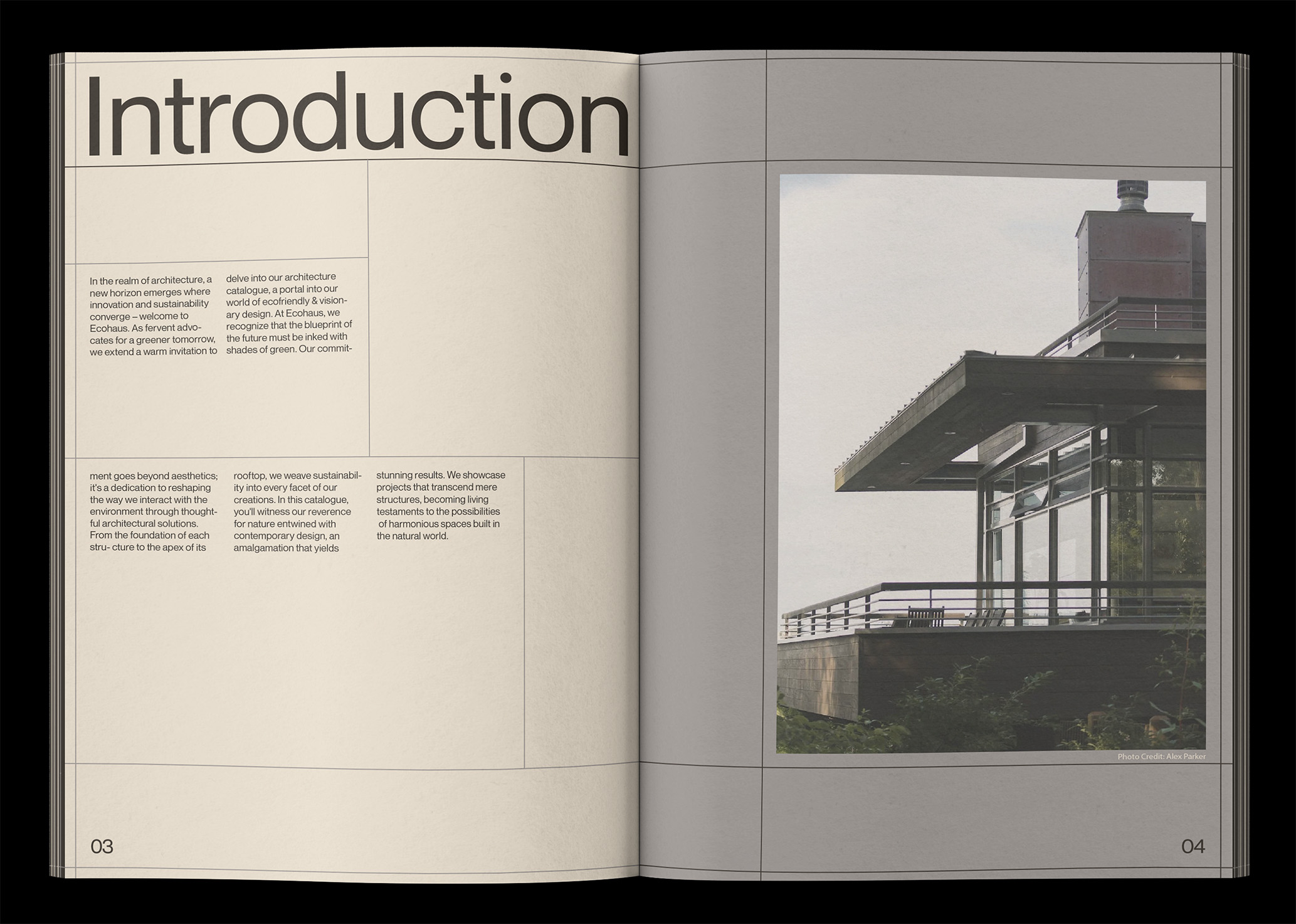 Architecture firm Magazine design - Ecohaus-3