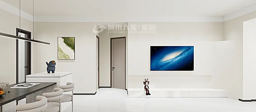 银川金地自在城 129m²简约风设计丨中国银川丨宁夏城市人家-23