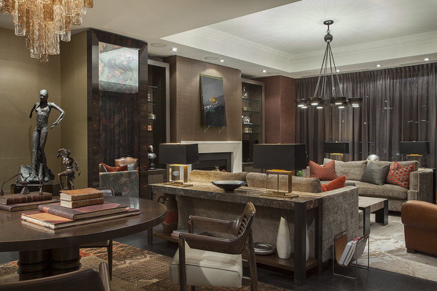 丨加拿大多伦多丨Fleur de lis interior design-3