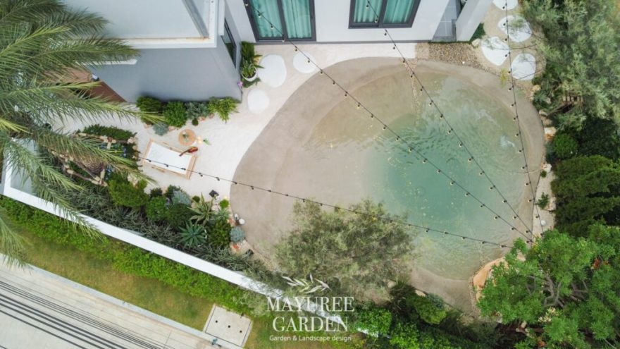 营造海滩氛围的家庭花园设计丨Mayuree Garden-28