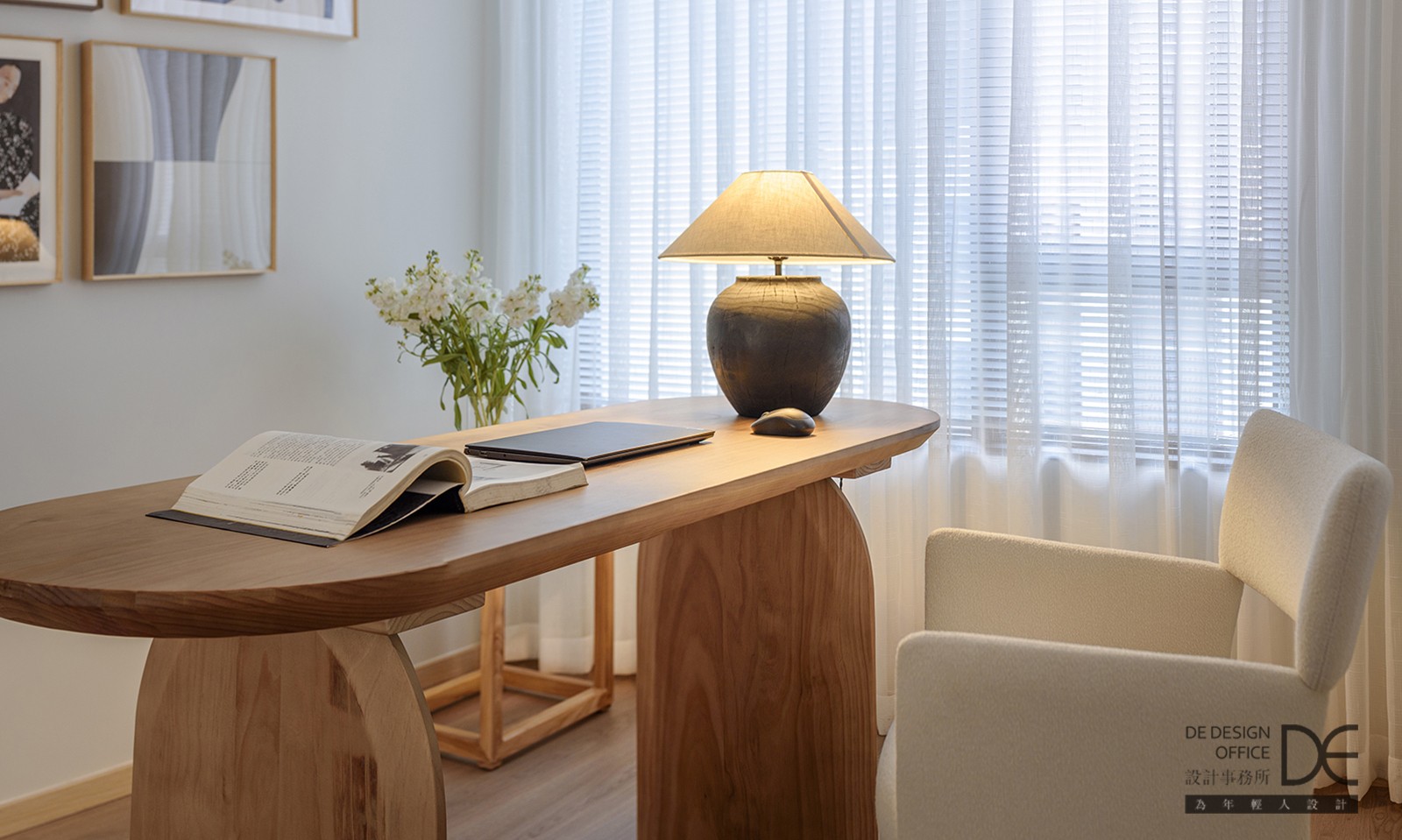 121㎡原木自然风丨DE设计事务所-42