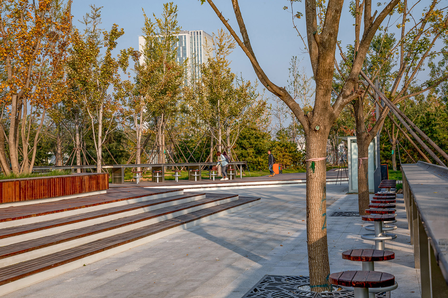 唐山市京唐大道中央绿轴景观-19