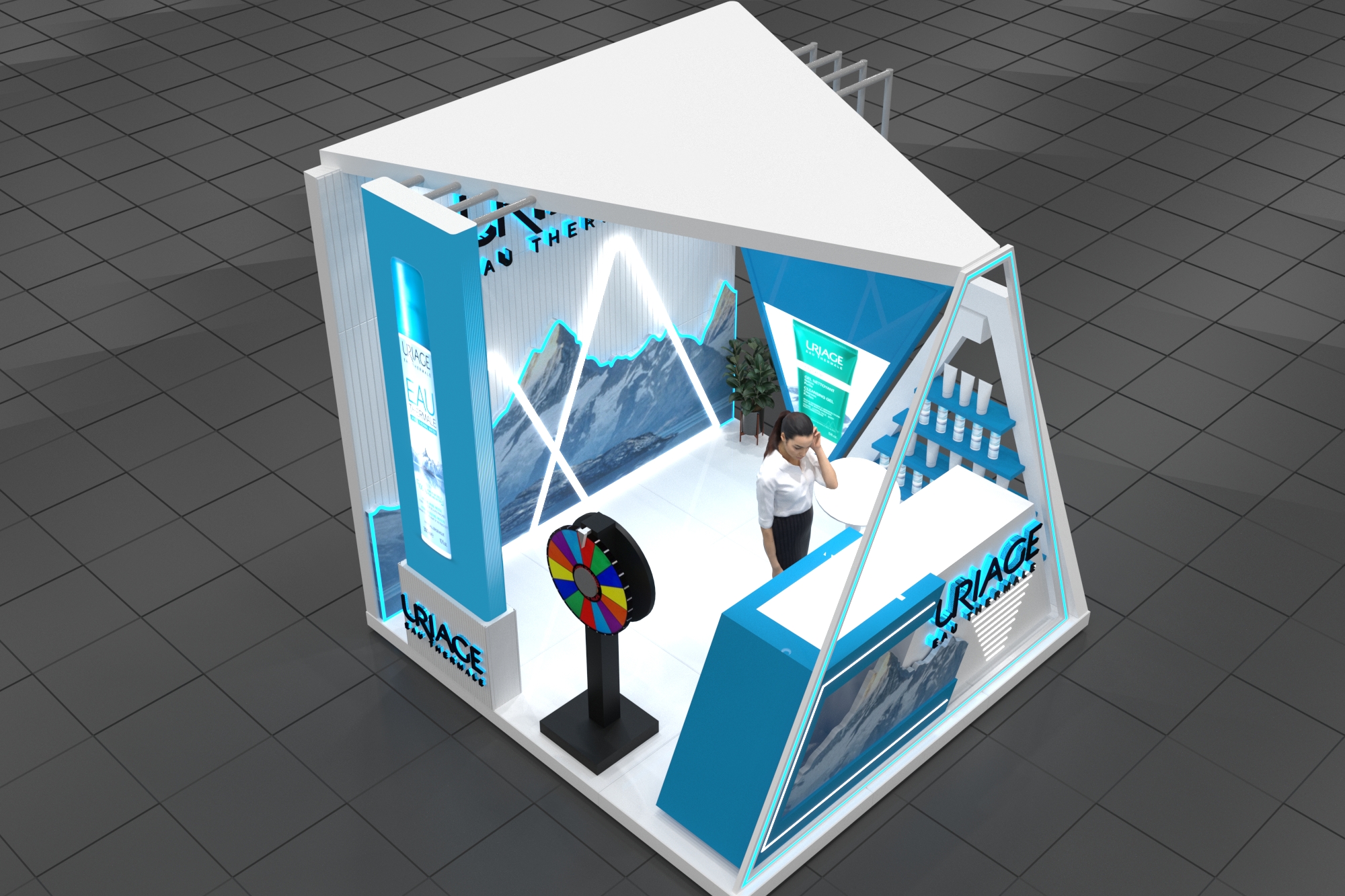 URIAGE OUTDOOR BOOTH 设计丨Mint Solutions-13