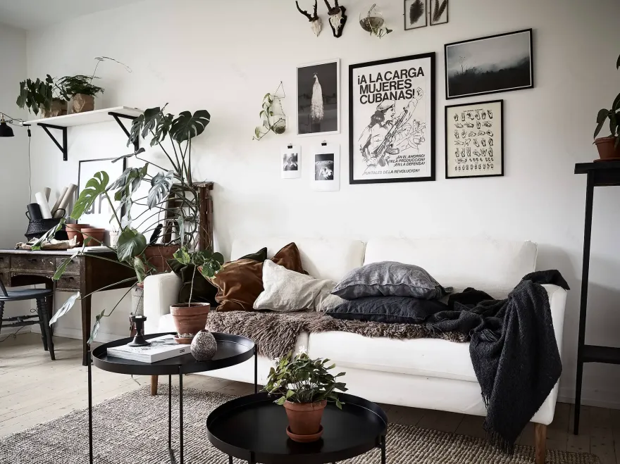 瑞典一室公寓 | 绿意盎然的自然设计-4