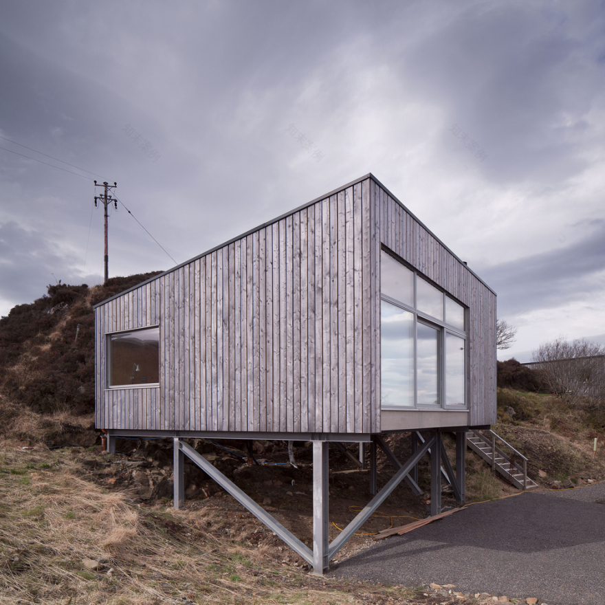 英国 Fiscavaig 的 Larch House 和 Studio丨Rural Design-22