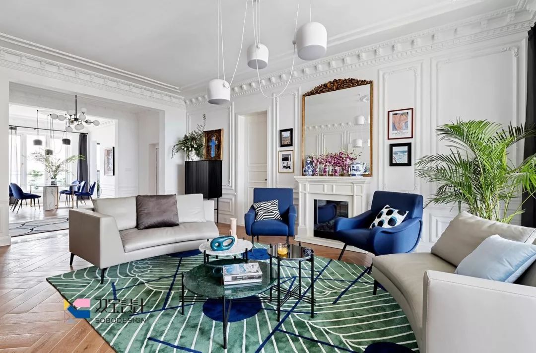 依山郡法式风格设计,打造浪漫空间-2