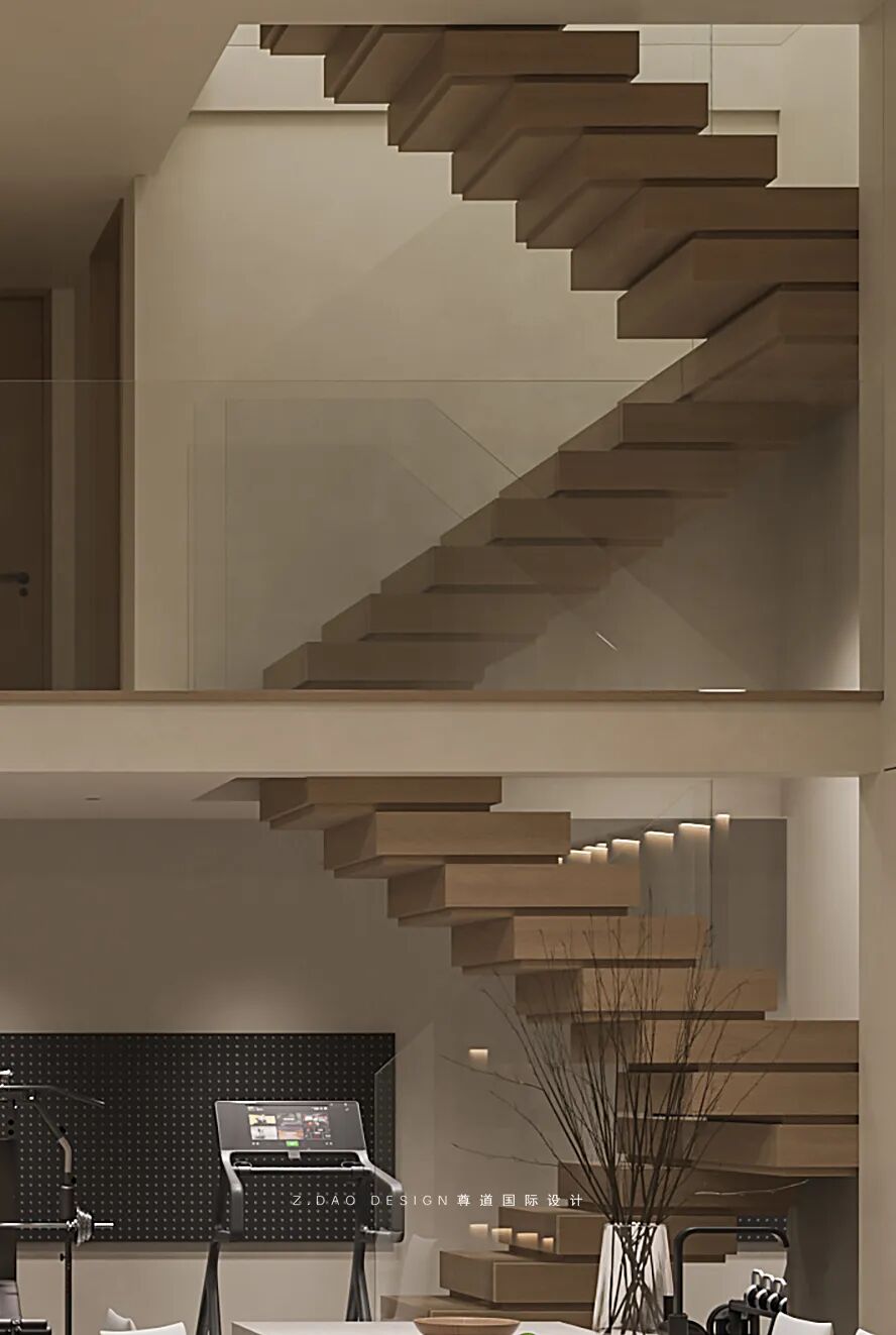 龙湖丽丰·西宸原著400㎡静奢风别墅(《喜 棠》)丨尊道国际设计-62