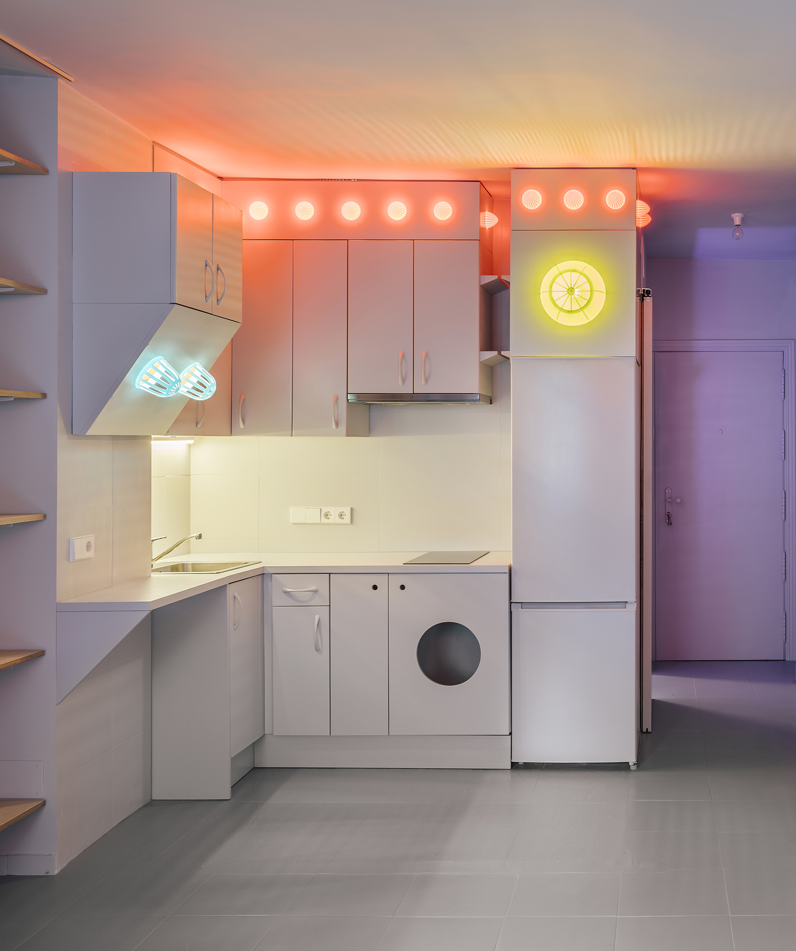 蜕皮公寓丨西班牙马德里丨Husos Architects-39