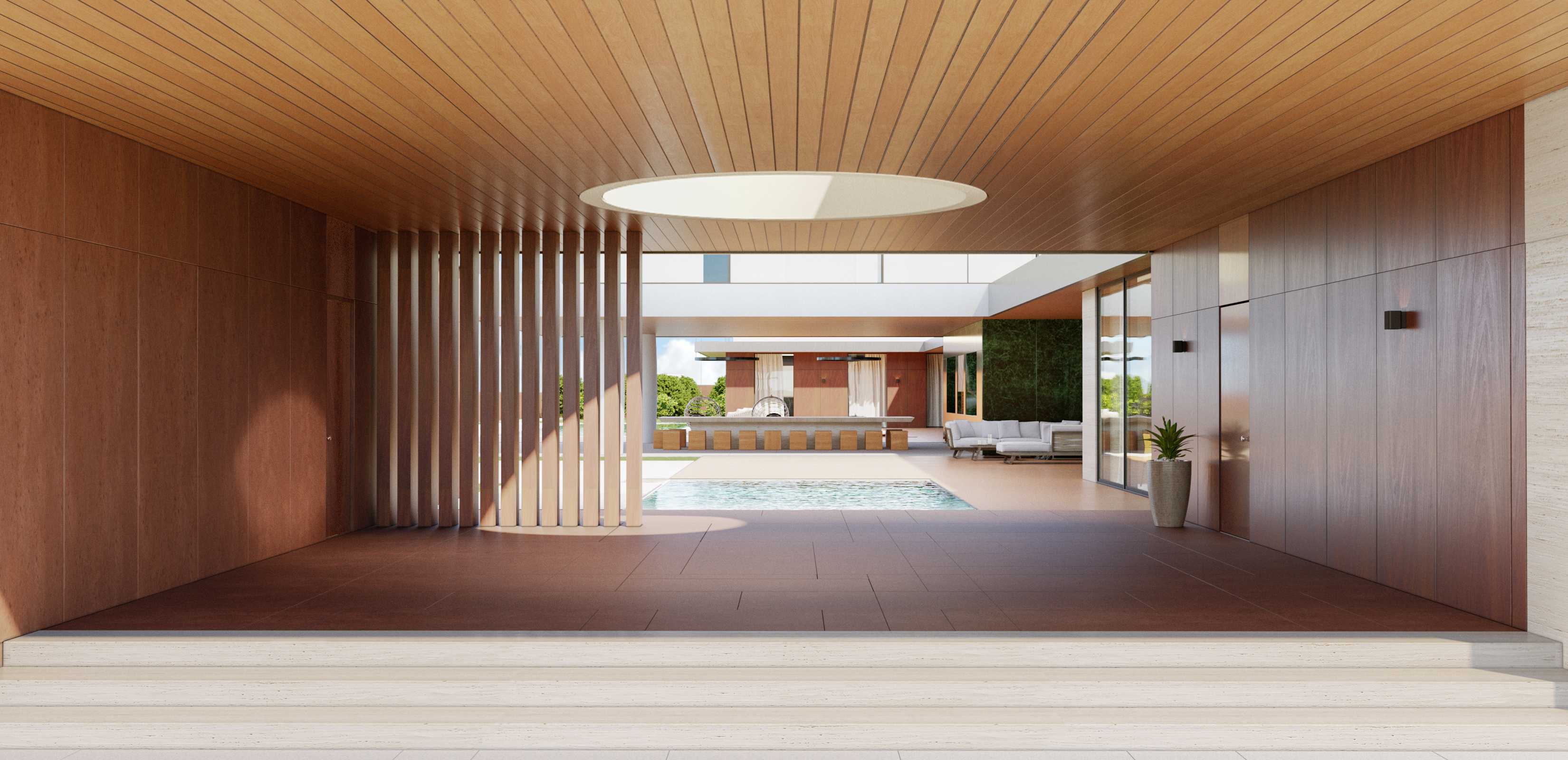 简约材质构建现代隐居空间——Dzoraghbyur 别墅-0