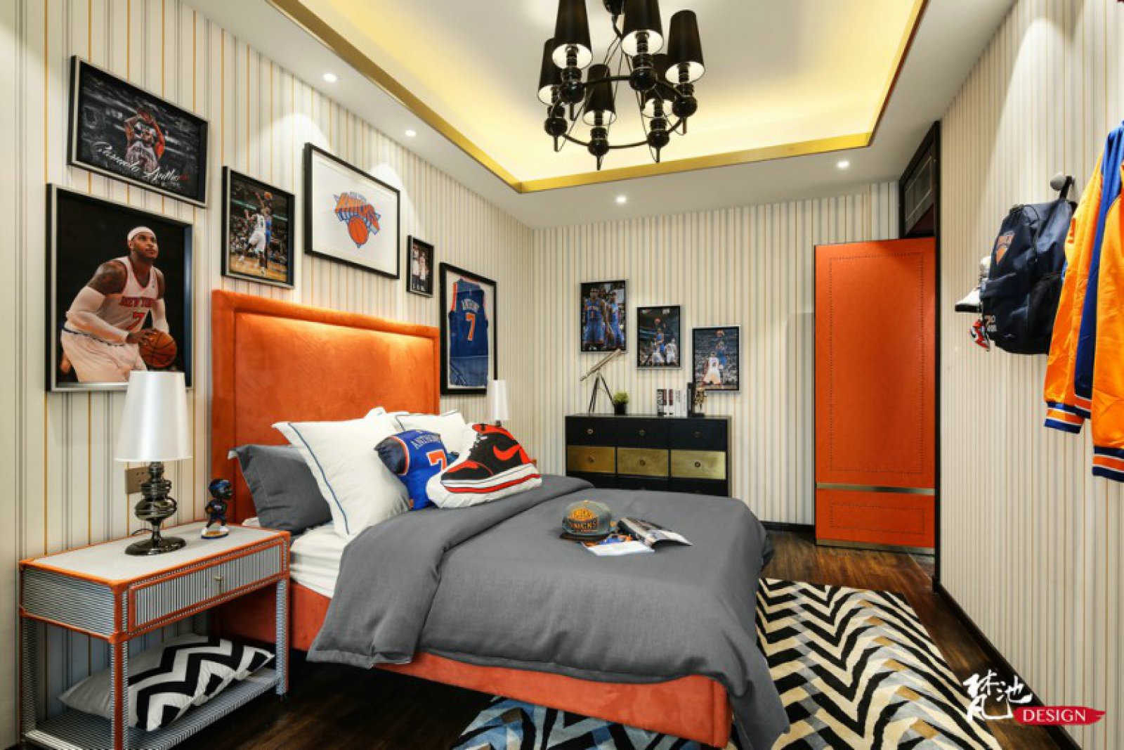 125㎡泰州星湖文景园样板间  梵池设计-33