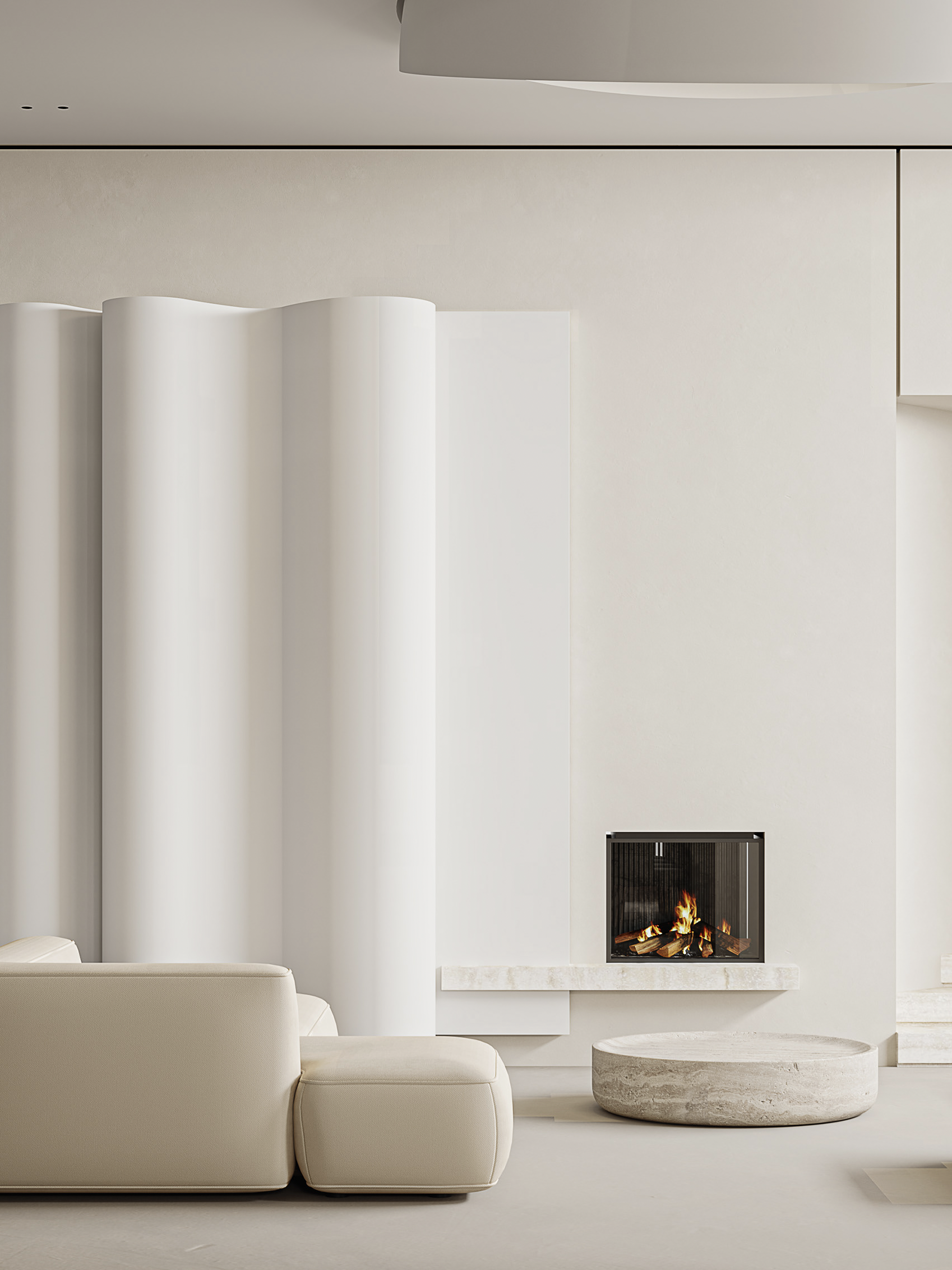 500㎡温柔干净的氛围感别墅-4