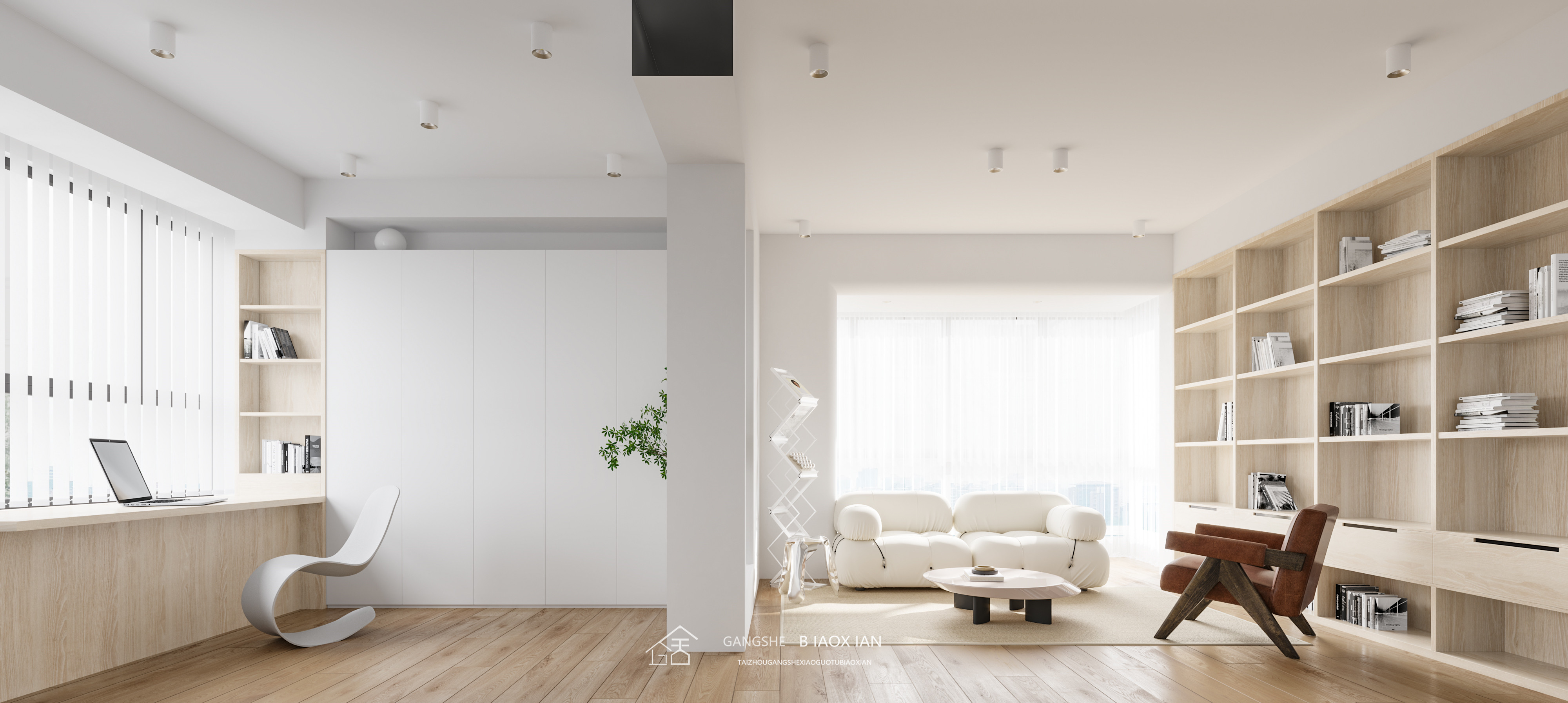 极简现代•效果图作品展示-3