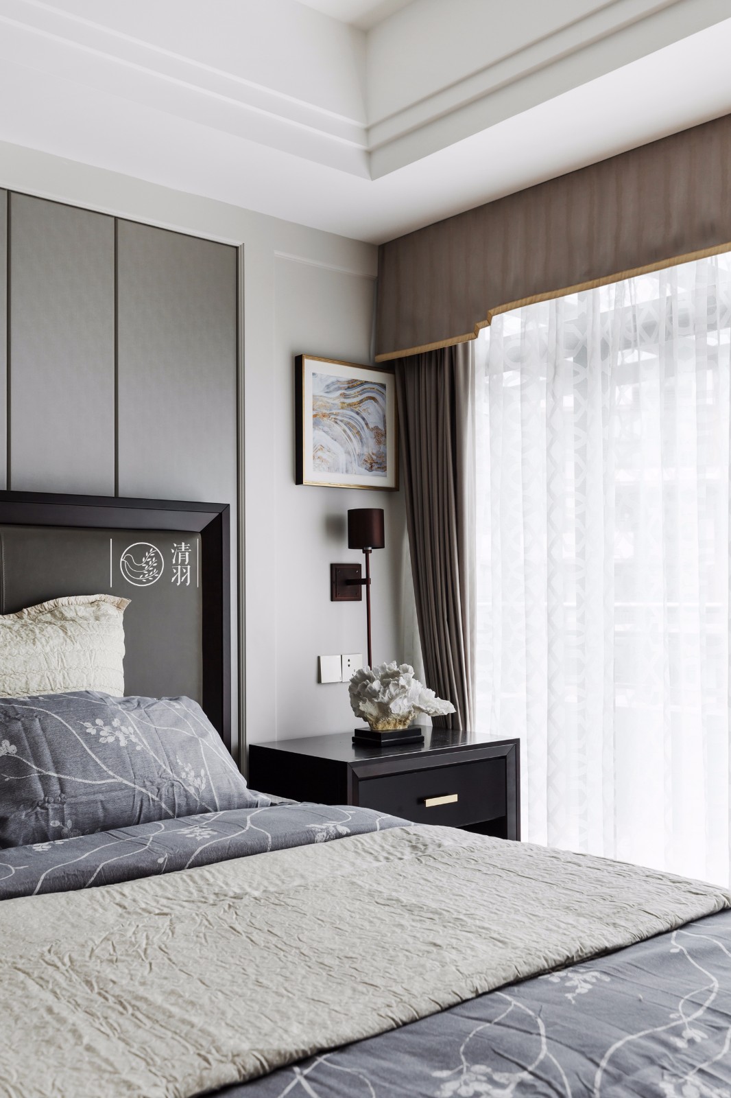 平层丨暗香疏影·成都177㎡美式住宅  清羽设计-57