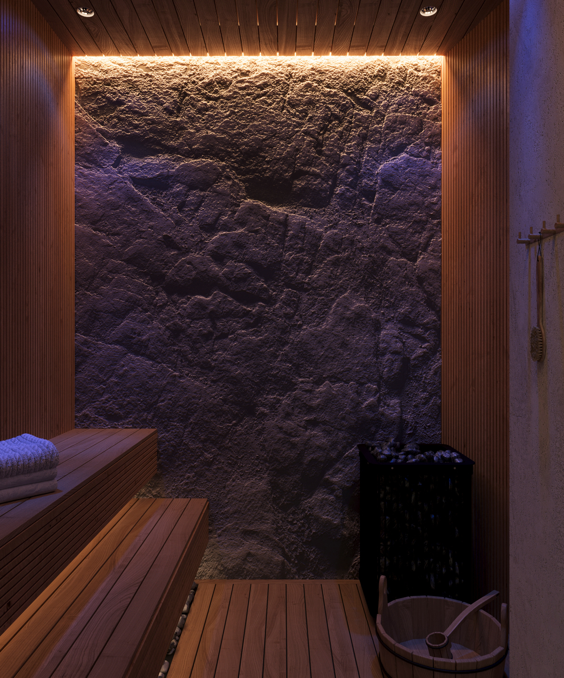 浴室和桑拿房室内设计-10