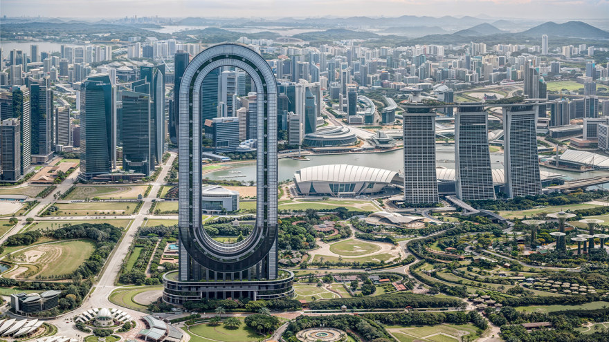 摩天大楼“门户”丨新加坡丨Kirill Kuzenkov-1