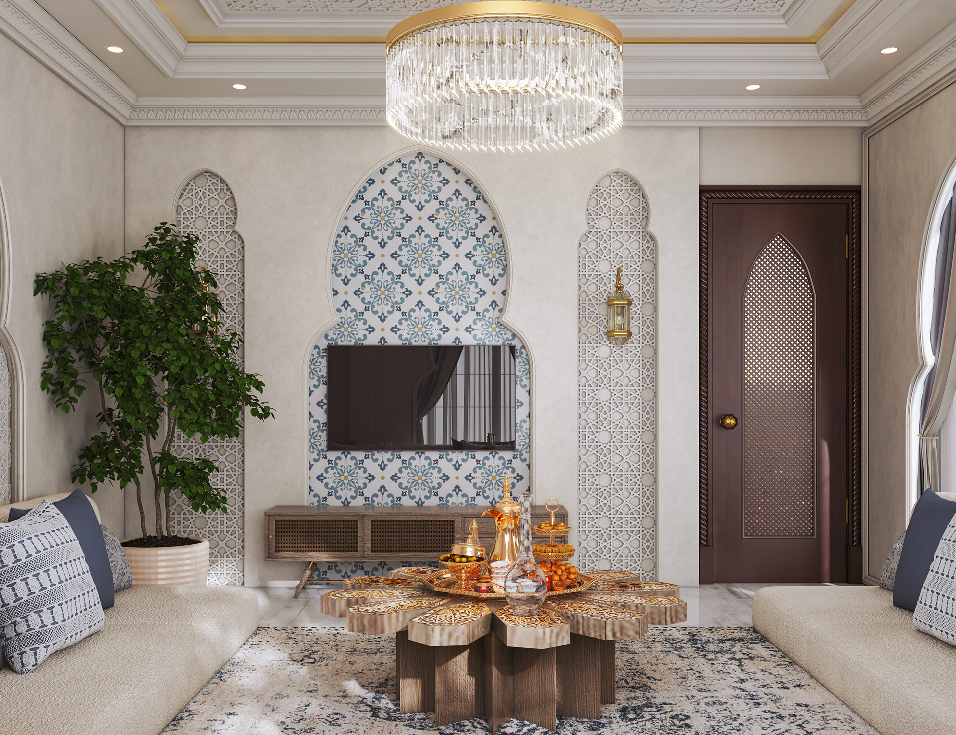 Andalusi Majlis 设计丨沙特阿拉伯丨DEBO 建筑与承包公司-5