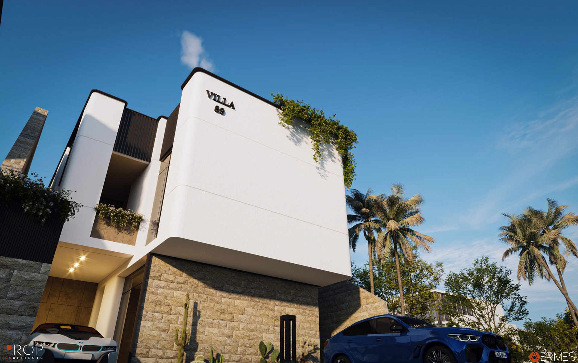 别墅外观丨沙特阿拉伯丨PROP & AERMES ARCHITECTS-14