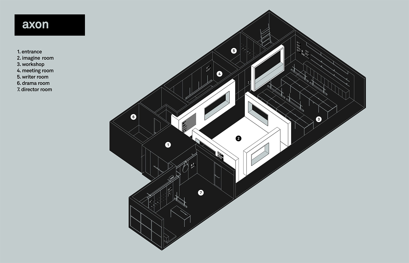啼声影视办公室，上海 / 睿集设计-56
