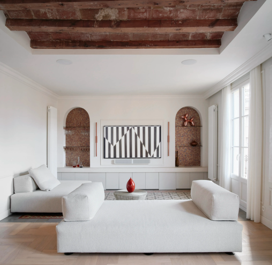 Éventail公寓设计丨西班牙巴塞罗那丨Cometa Architects-23