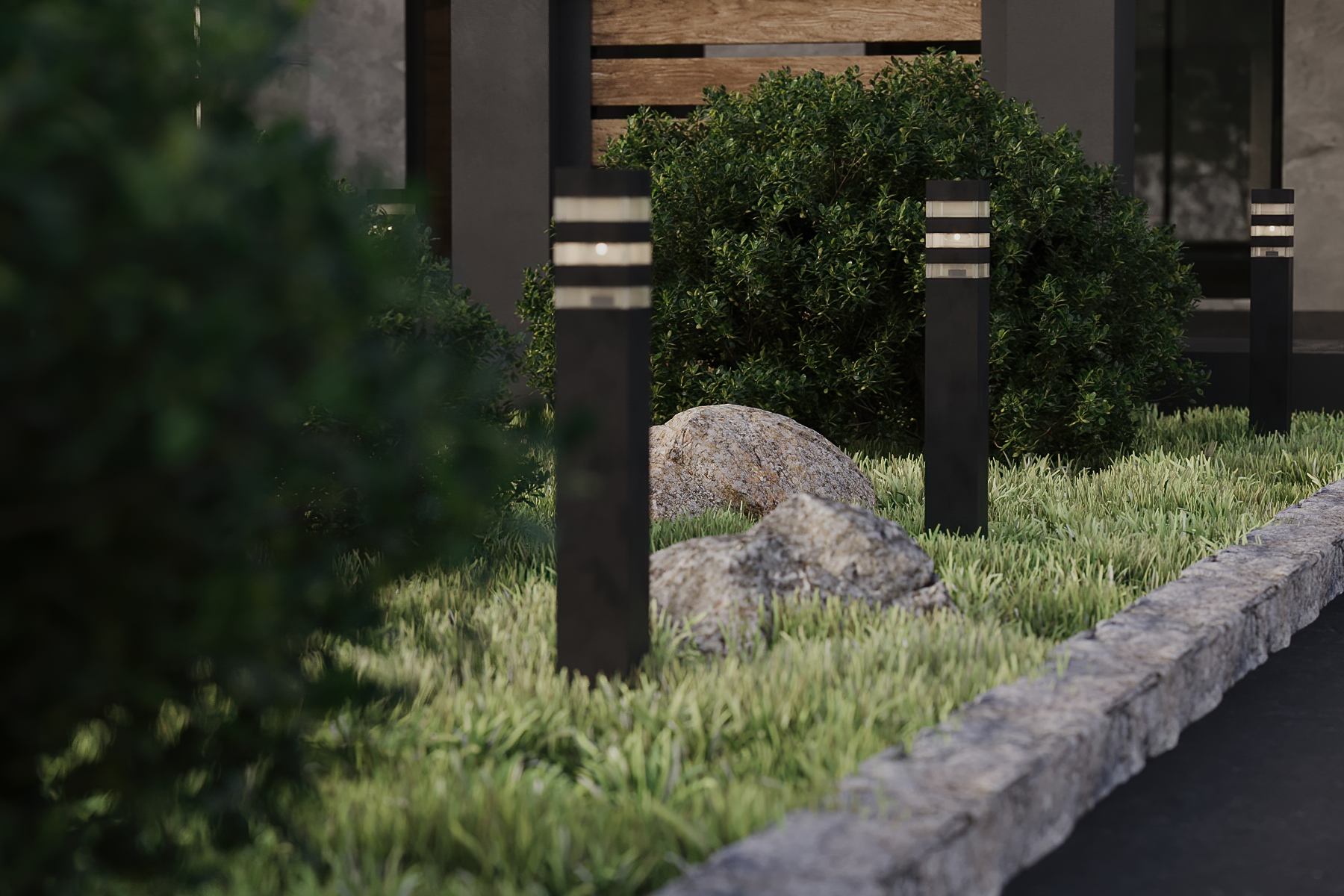 现代郊区小屋-6