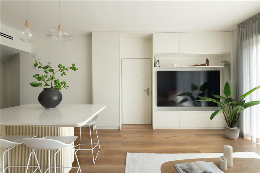 翻新带拐角的公寓成温馨住宅丨以色列耶路撒冷丨建筑师兼室内设计师米拉夫·诺阿-11