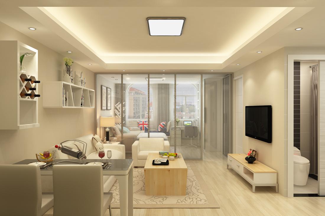 嘉鑫国际 406 户型样板间 | 暗间变明厨,集成设计满足年轻人需求-0