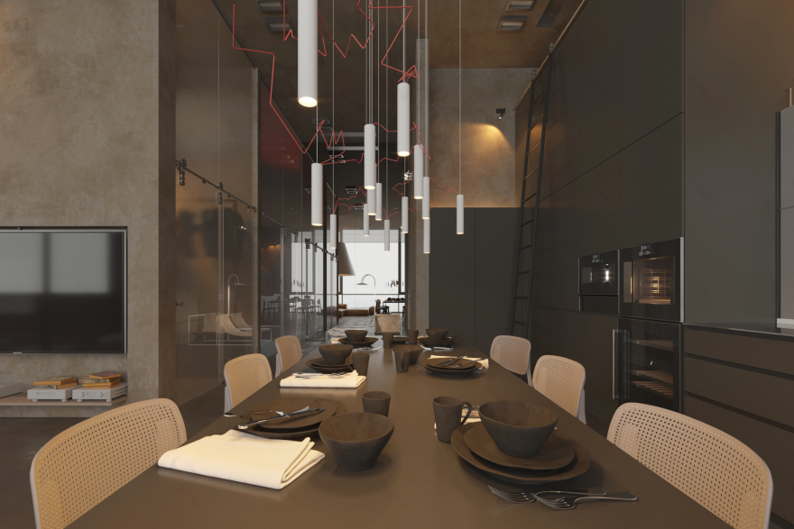 莫斯科 mp2h 公寓,简约现代的设计魅力-11