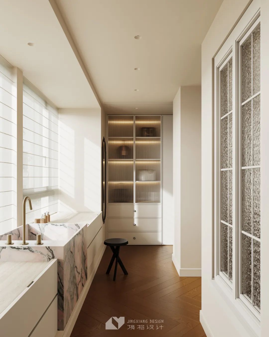 和煦表达 · 深圳健康花城轻法式设计丨中国深圳丨境相设计-56