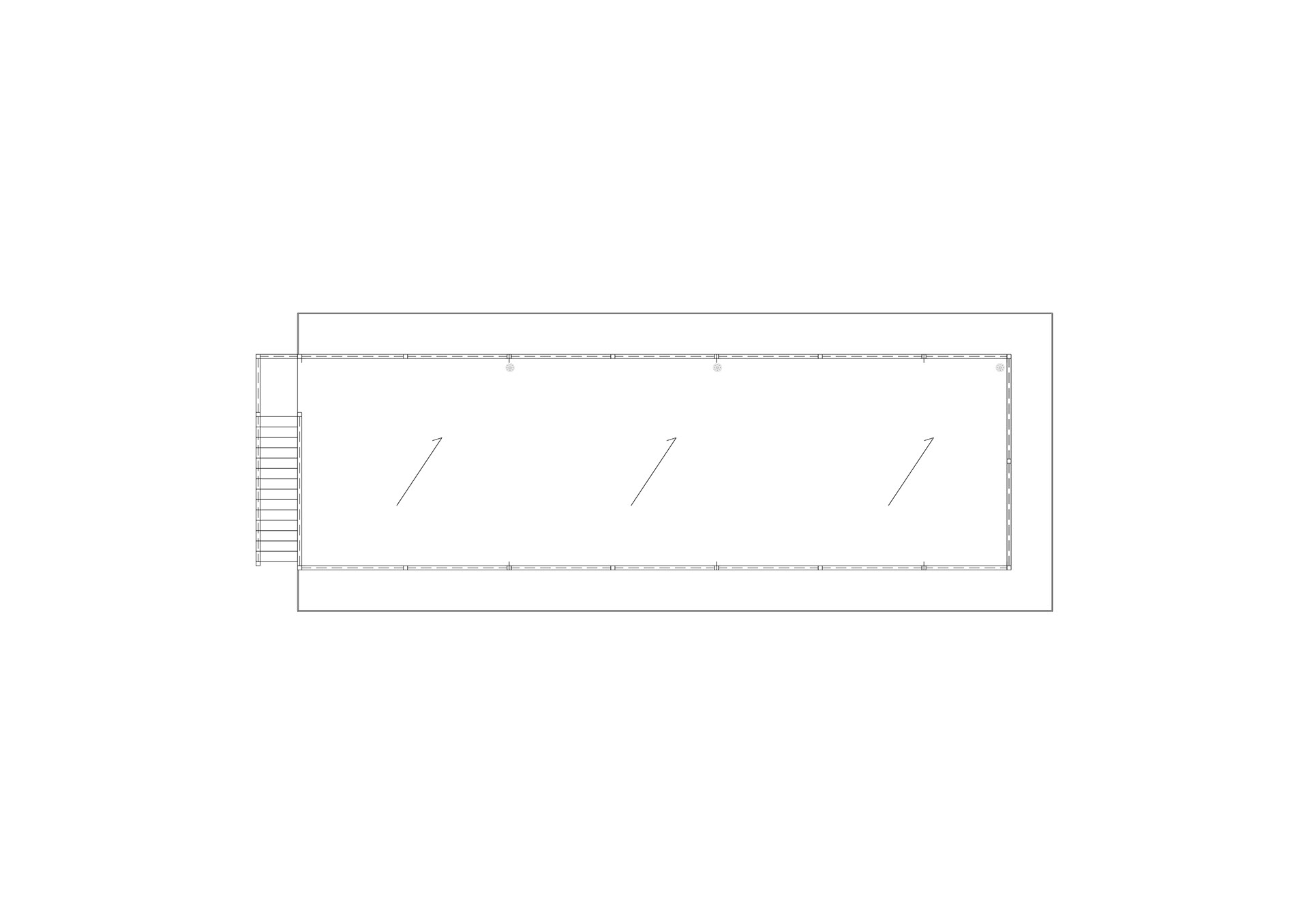 architectural drawing of residential house-23
