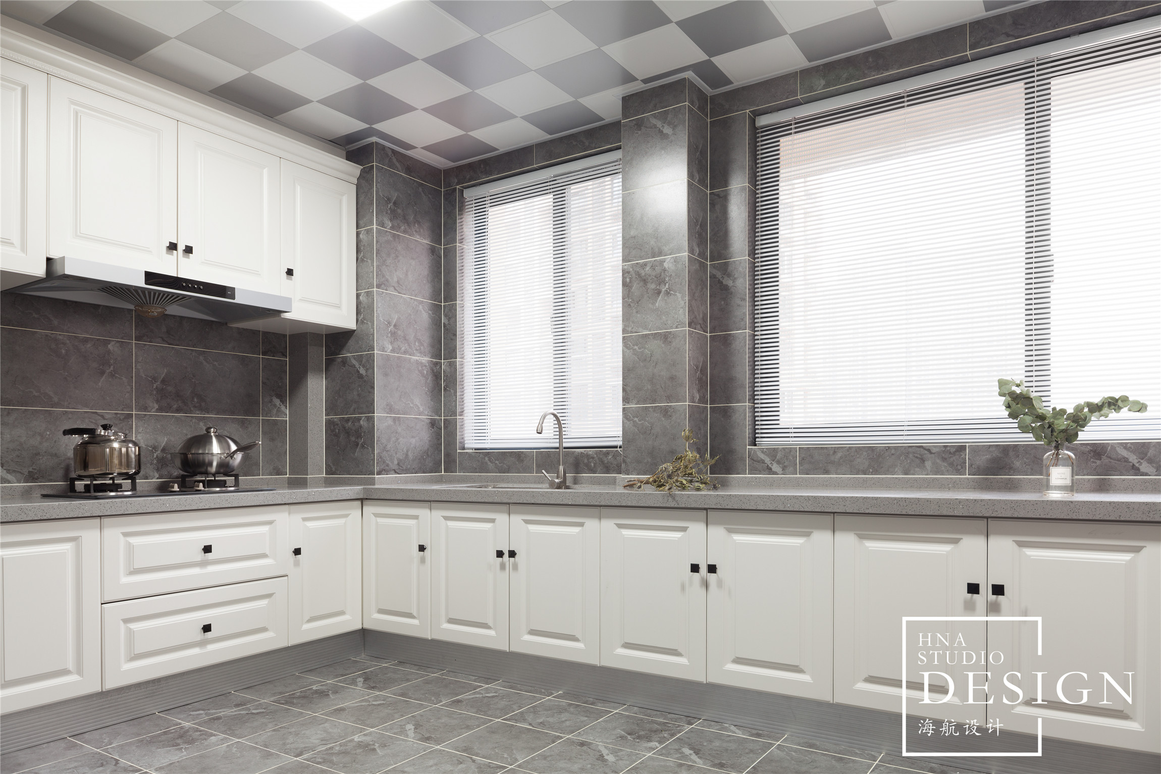 阳光龙庭◣久居深海，蓝透人心◥145平美式-17