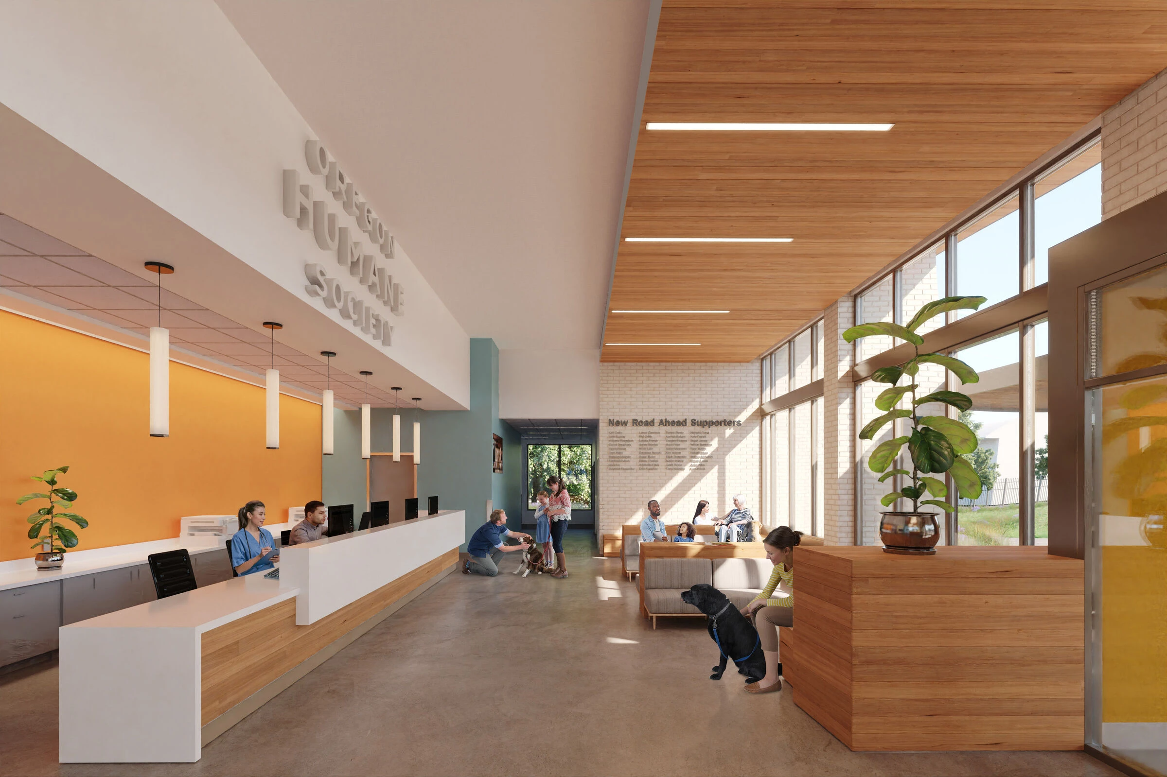 俄勒冈人道协会丨美国波特兰丨Scott Edwards Architecture-42