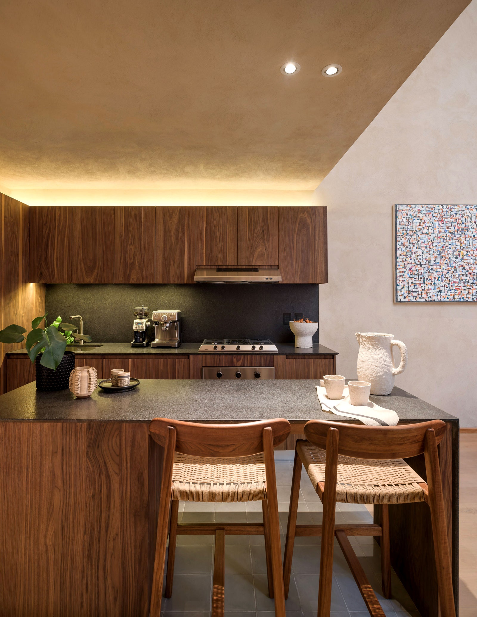 墨西哥城 Aguascalientes 83 | 新旧融合的优雅住宅设计-5