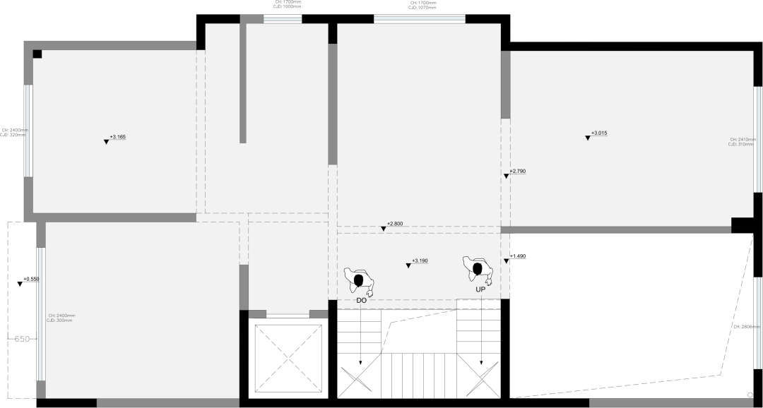 《雁鸣墅语》现代轻奢联排别墅丨青马别墅设计-82