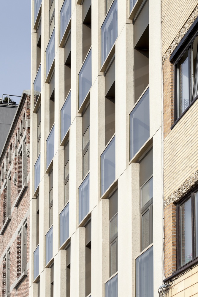 比利时安特卫普河畔双楼改造-29