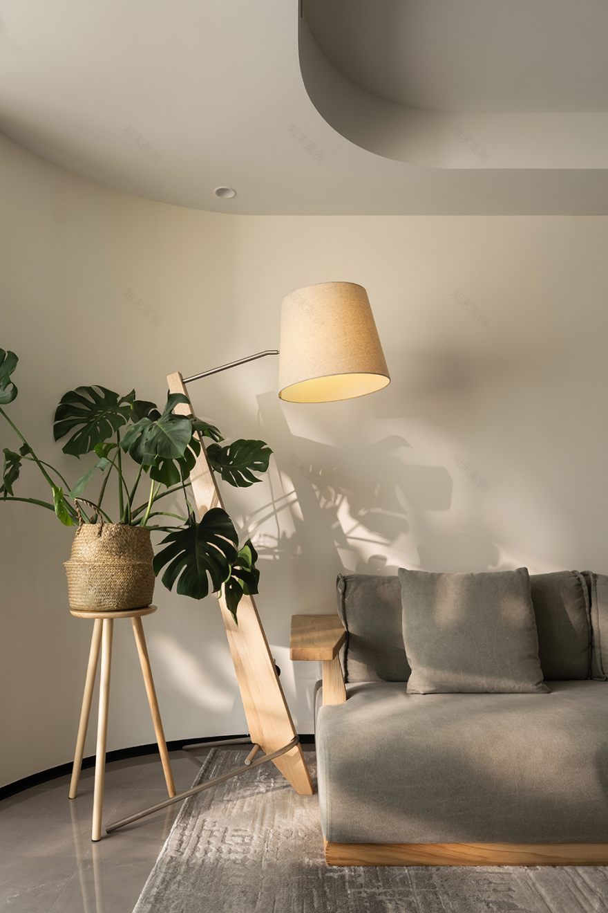 烟青色午后 · 90㎡简约温馨私宅设计丨中国镇江丨贾峰云设计研究室-8