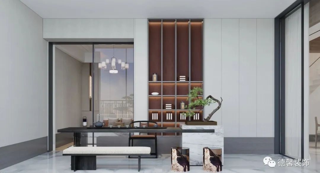 金地半山风华极简新中式设计丨陈镇铧,王河荏,周源-32
