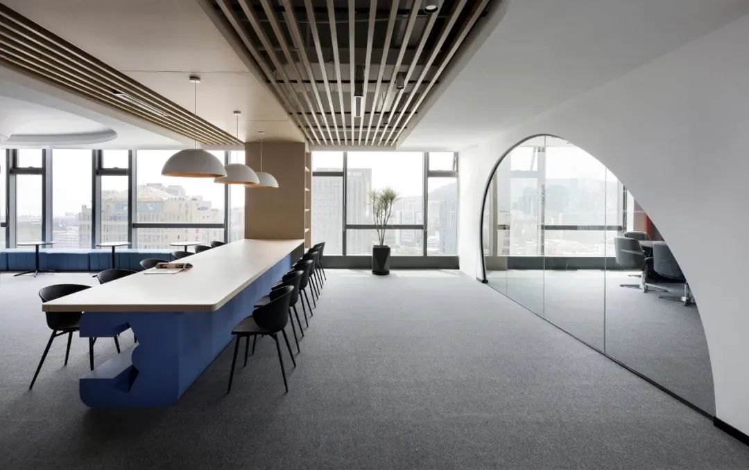 现代风格厦门指纹科技公司办公空间设计-28