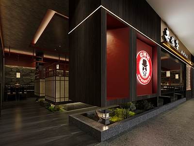 老佛爷蛙火锅加盟店设计丨中国乌鲁木齐丨六器设计-3