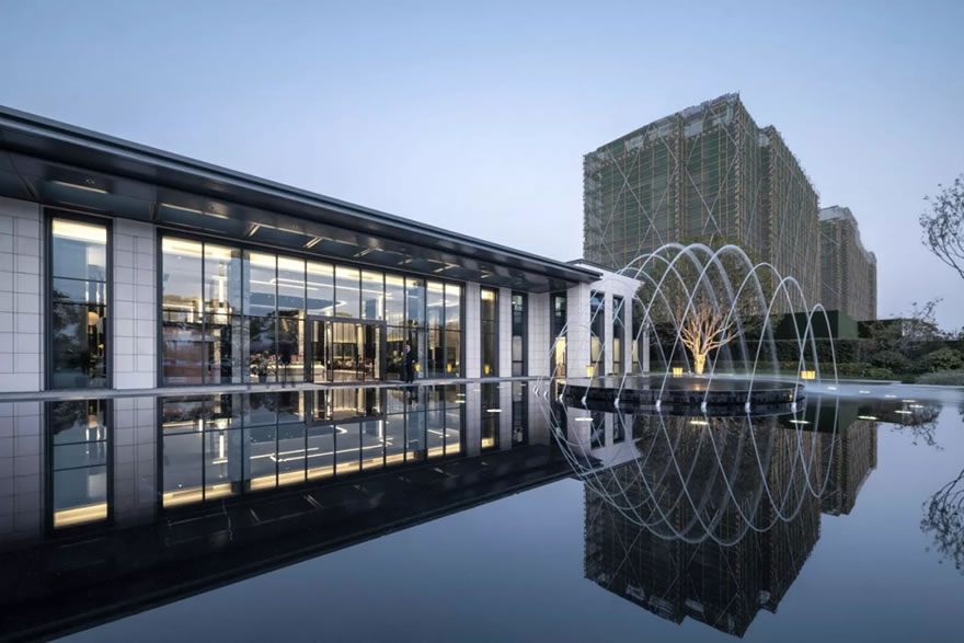 湖居时代 | 无锡雁栖湖社区景观设计-17