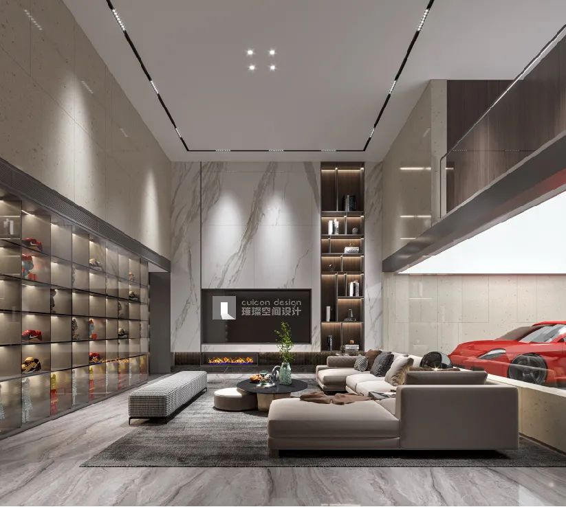 祥生·国玥公馆 法式轻奢现代空间设计丨璀璨空间设计事务所-19