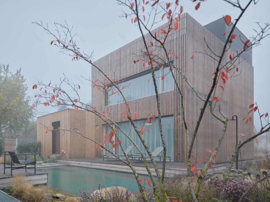 模块化建造的住宅及家庭办公室丨捷克-21