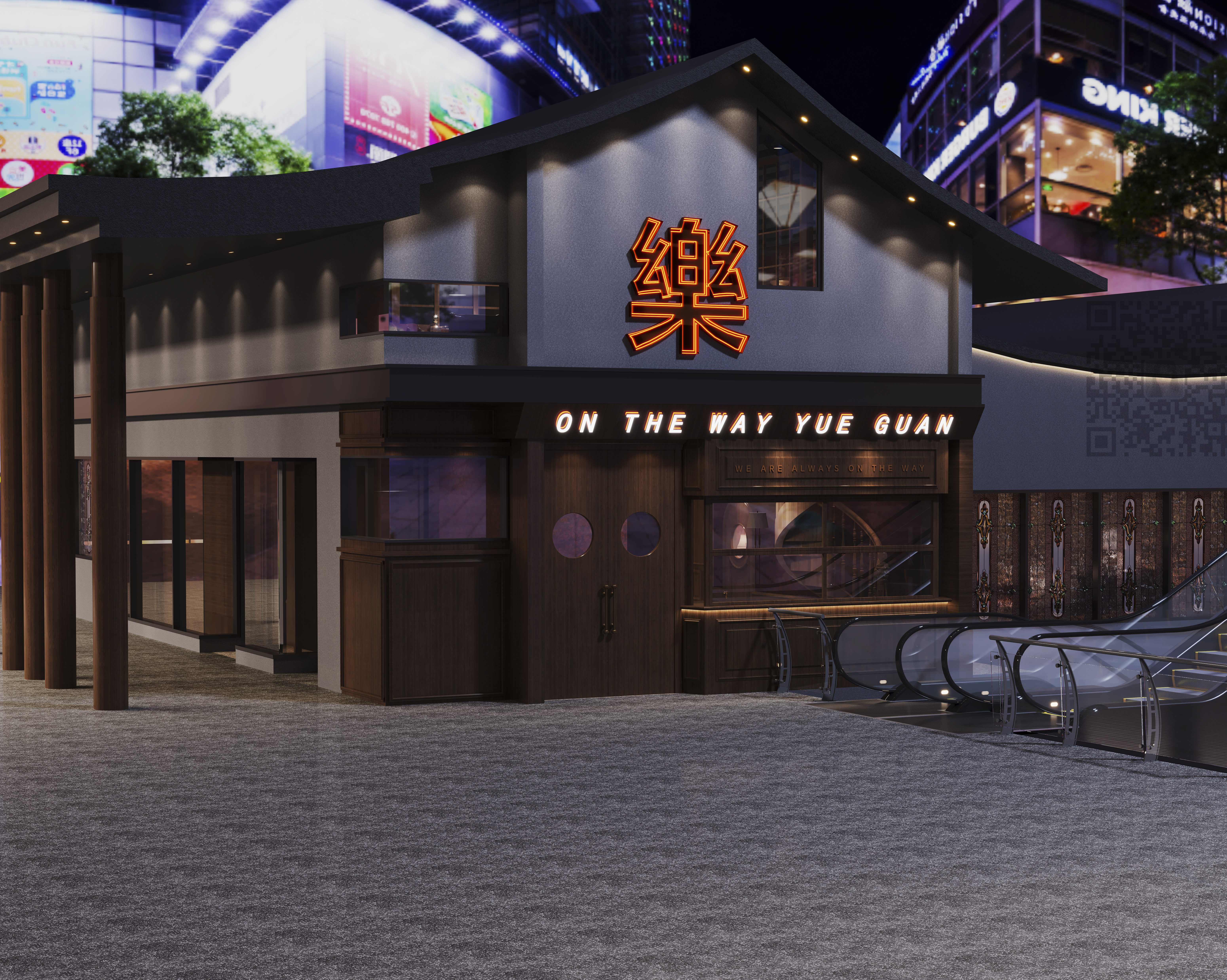 美式复古酒吧 | 高饱和的视觉审视，尽显奢华复古-6