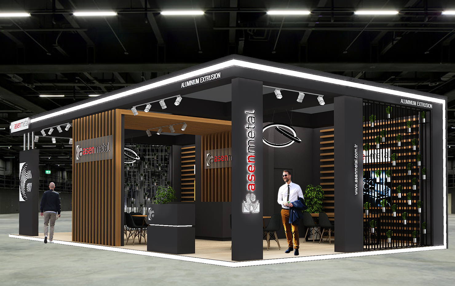 ASEN METAL , ALUMINIUM MESSE 2020 , FAIR STAND-1